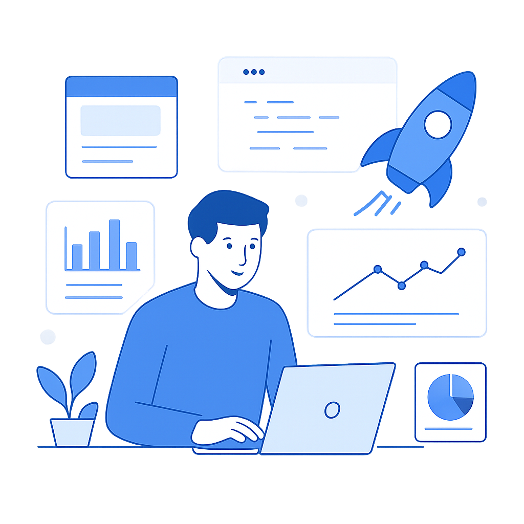 Web Application Development illustration